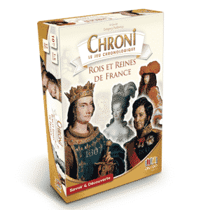Boite Chroni Les Rois et Reines de France