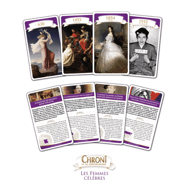 Chroni Femmes Celebres Cartes