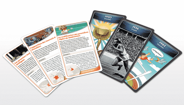 ChroniCards Histoire Sports Cartes